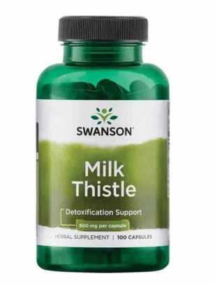 Milk Thistle Full Spectrum (Armurariu Silimarina) 1000mg, 100 capsule - Swanson