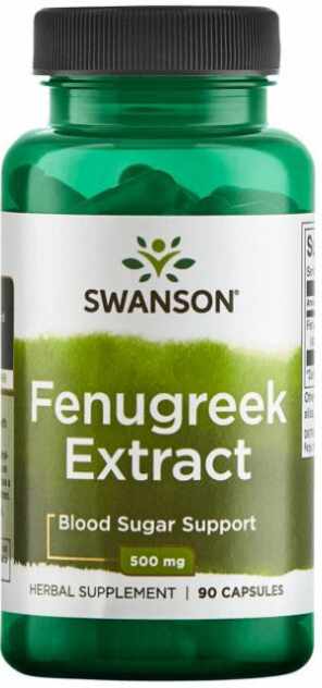 Testofen Fenugreek Extract, 500 mg, 90 Capsule - Swanson