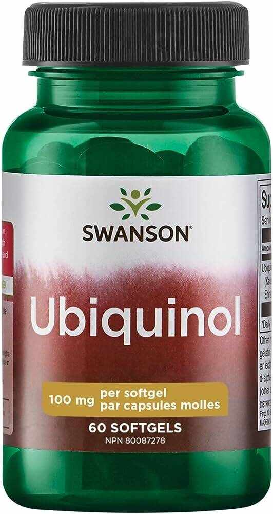 Ubiquinol Kaneka, Q10, 100 mg, 60 capsule, Swanson