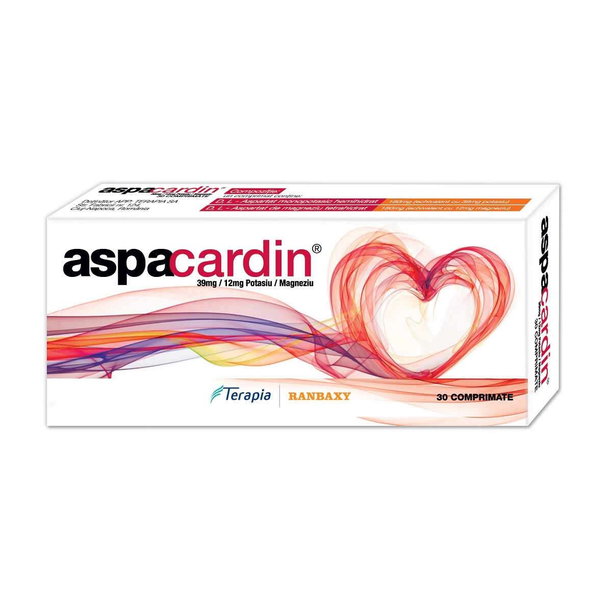 Aspacardin, 30 comprimate