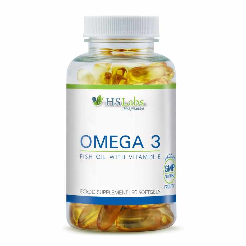 HS Labs Omega 3 1000 mg 90 Capsule