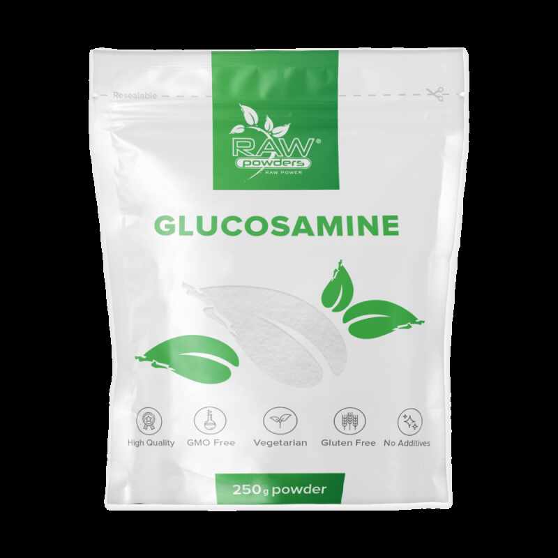 Raw Powders Glucozamina pulbere 250 de grame