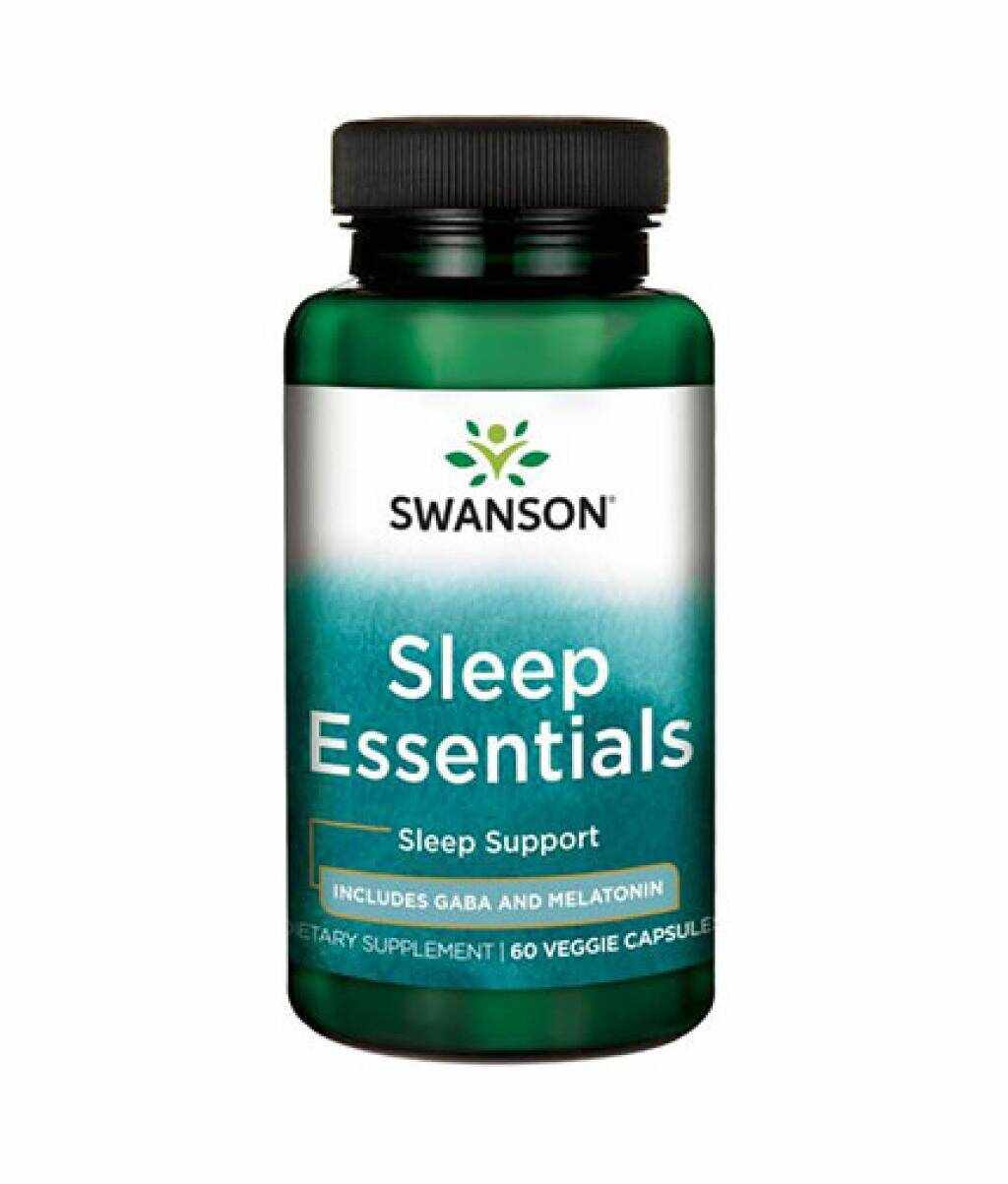 Sleep Essentials , Complex pentru Insomnie, 60 capsule, Swanson
