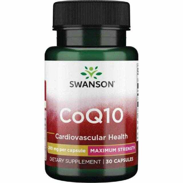 Ultra Coenzyme Q10 DUAL, Coenzima COQ10, 200 mg, 30 capsule, Swanson