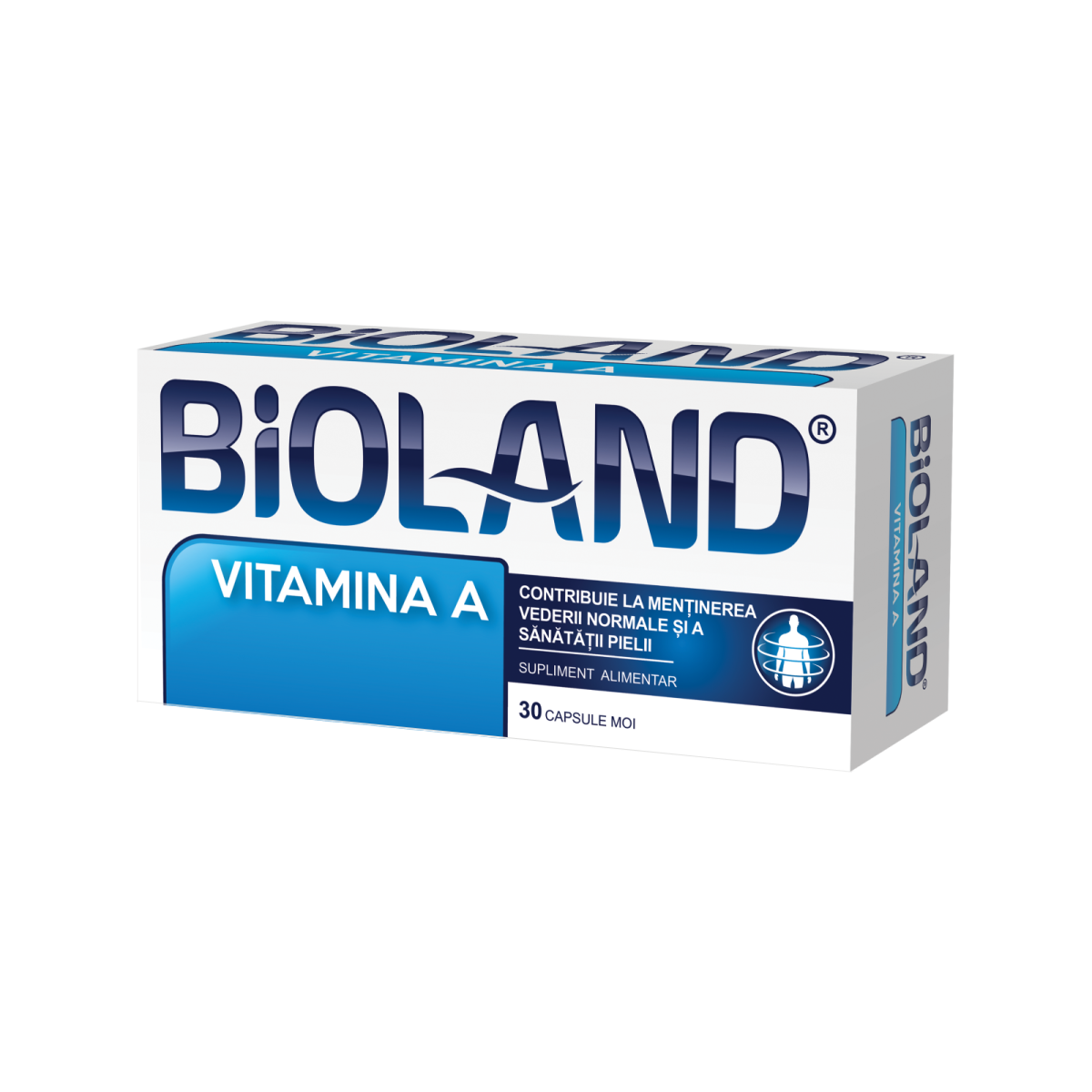 Vitamina A 8000UI Bioland, 30 capsule moi, Biofarm