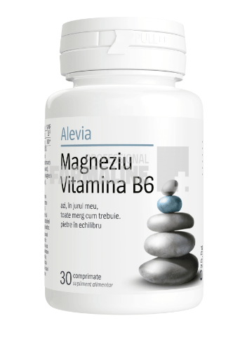 Alevia Magneziu Vitamina B6 30 comprimate