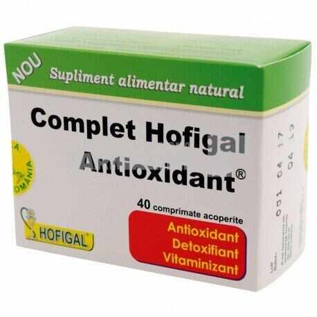 Complet Hofigal Antioxidant 40 comprimate