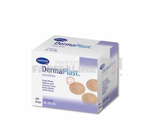Hartmann DermaPlast Sensitive rotunzi 200 bucati