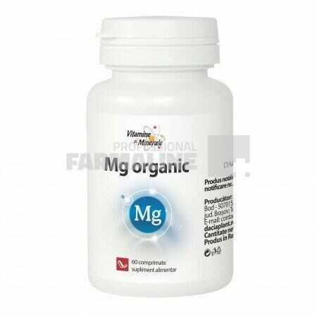 Magneziu Organic 60 comprimate