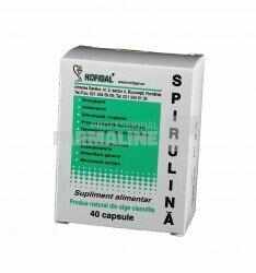 Spirulina 500 mg 40 comprimate
