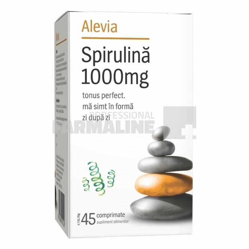 Alevia Spirulina 1000 mg 45 comprimate
