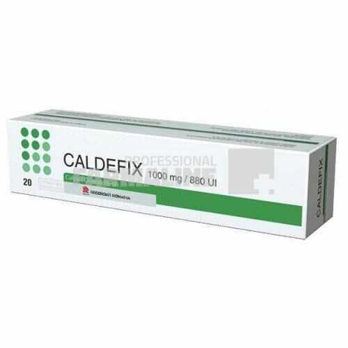 Caldefix 1000mg/880UI x 20 comprimate efervescente
