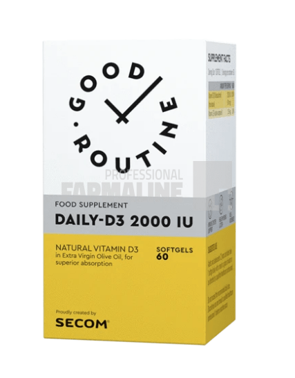 Daily D3 2000 UI - Good Routine 60 capsule moi