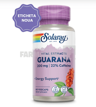 Guarana 200 mg 60 capsule