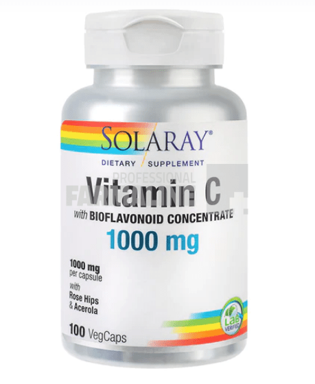 Vitamin C 1000 mg pentru adulti 100 capsule