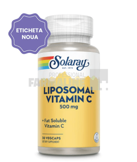 Vitamina C liposomal 500 mg 30 capsule