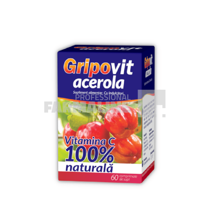 Zdrovit Gripovit Acerola 60 comprimate