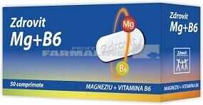 Zdrovit Magneziu + B6 50 comprimate