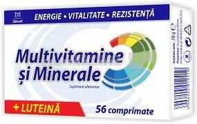 Zdrovit Multivitamine si Minerale cu Luteina 56 comprimate