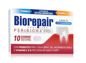 Biorepair Peribioma Pro ingrijire orala pentru dinti si gingii 10 comprimate masticabile