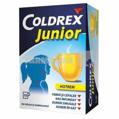 Coldrex junior hotrem 10 plicuri