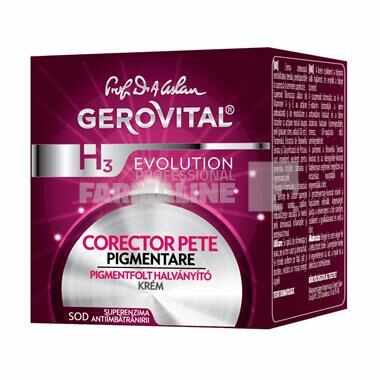 Gerovital H3 Evolution Corector pete pigmentare 50 ml