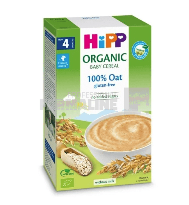 Hipp Organic Cereale cu ovaz integral 4+ luni 200 g