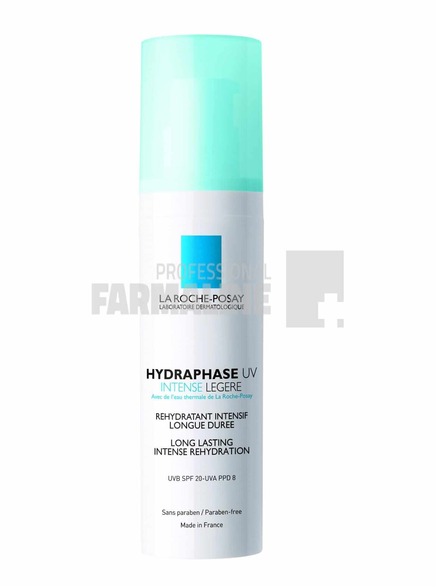 La Roche Posay Hydraphase Intense Legere UV Crema intens rehidratanta pentru ten normal/mixt 50 ml