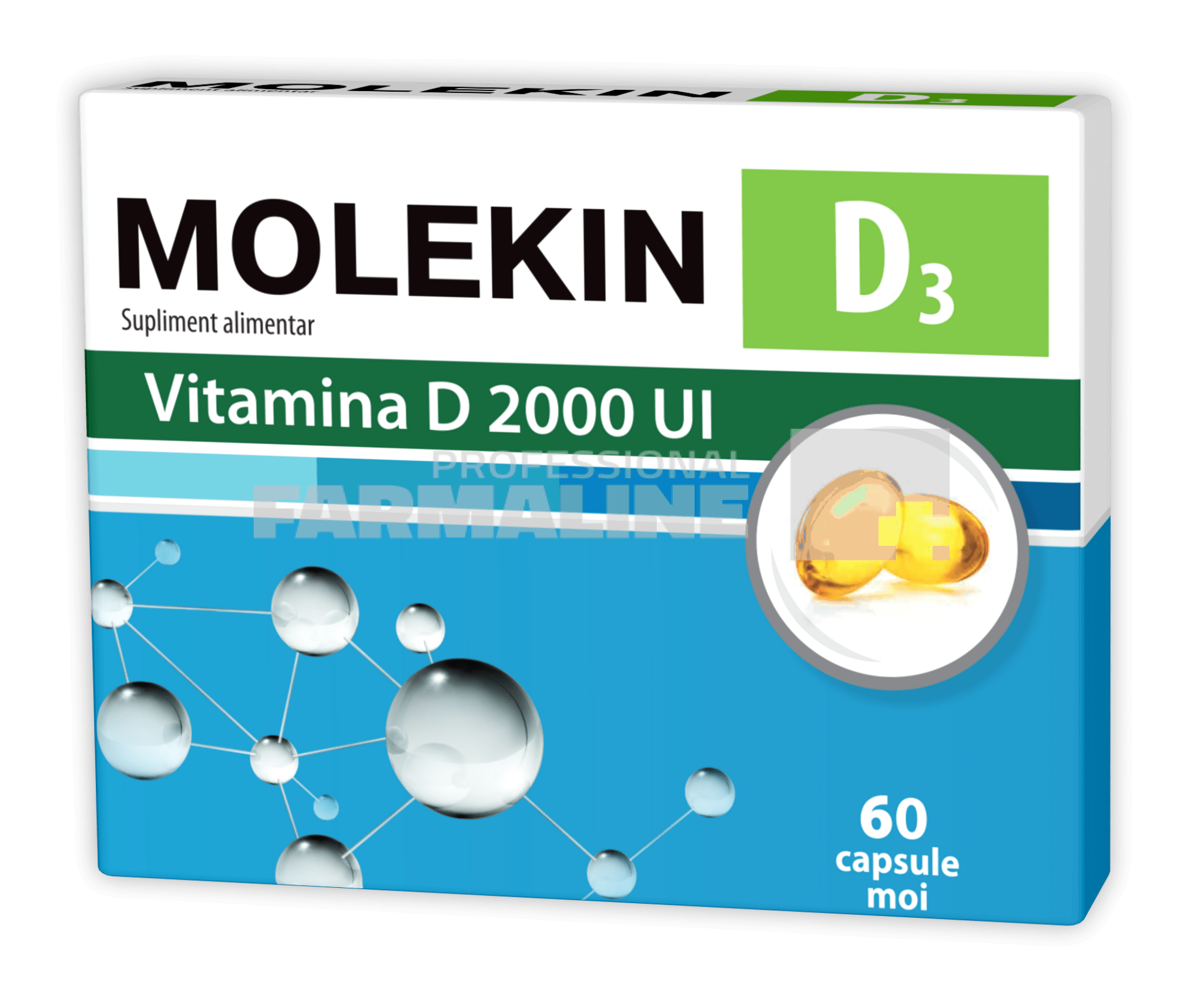 Molekin D3 2000 U.I. 60 capsule moi