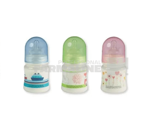 Baby Nova 45001 Biberon decorat PP fara BPA 150 ml