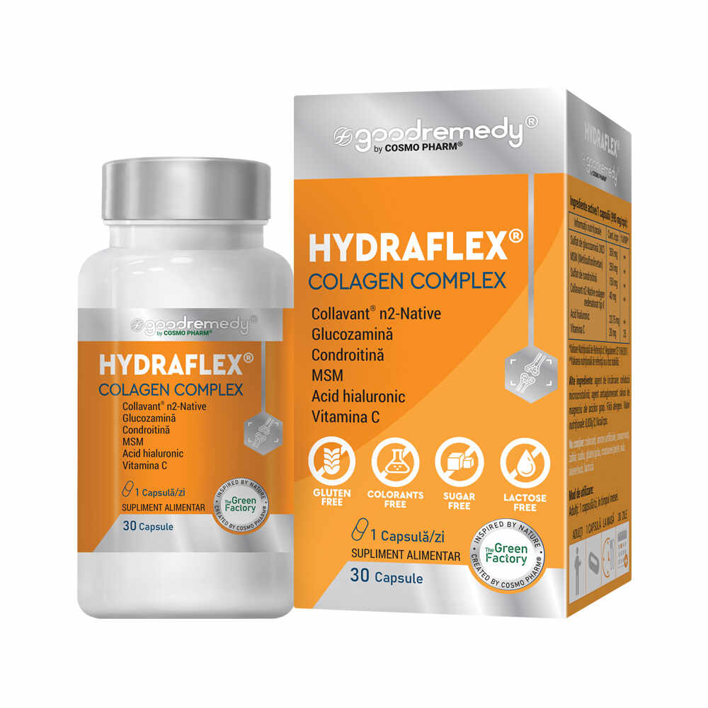 Hydraflex Colagen Complex, 30 capsule, Cosmopharm