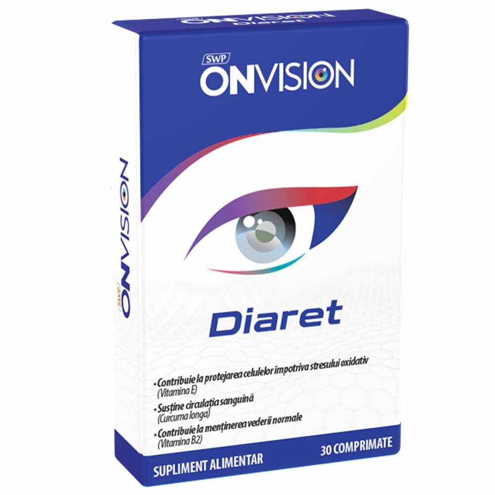 Onvision Diaret, 30 comprimate, Sun Wave Pharma