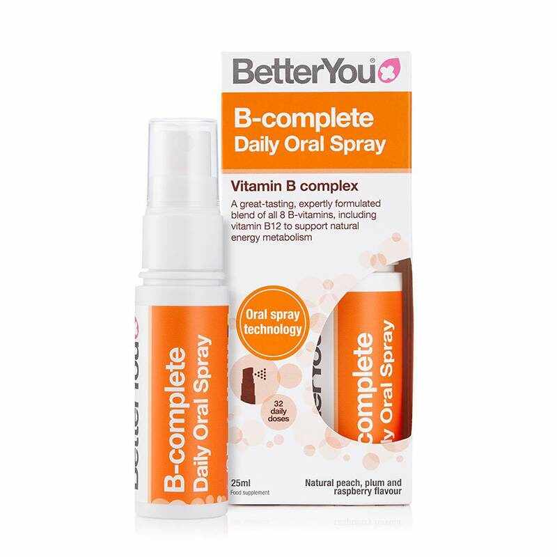 B-Complete Oral Spray, Vitamina B Complex, 25 ml, BetterYou