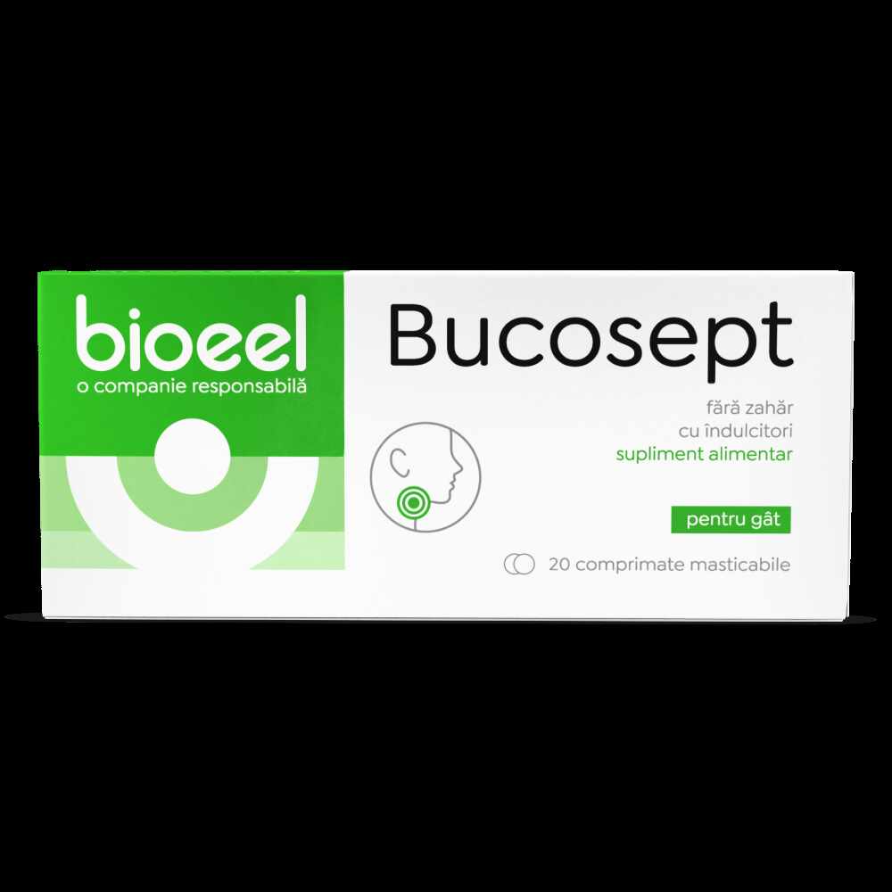 Bucosept, 20 comprimate masticabile, Bioeel