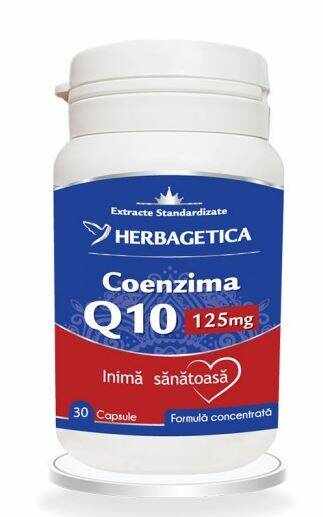 COENZIMA Q10 125MG 30 CPS - Herbagetica