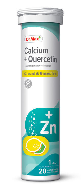 Dr.Max Calcium + Quercetin, 20 comprimate efervescente