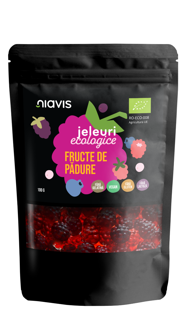 Jeleuri ecologice 'Fructe de Padure , 100g, Niavis