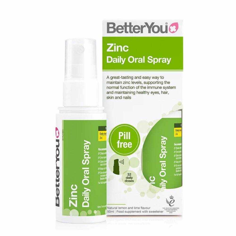 Zinc Oral Spray 50 ml - BetterYou
