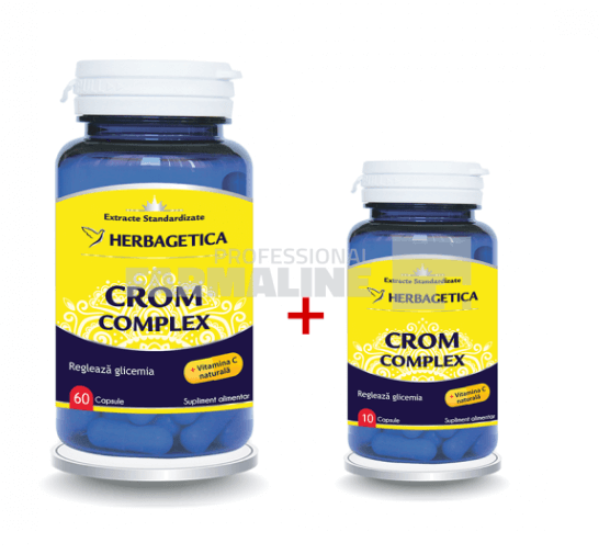 Crom Complex 60 capsule + Crom Complex 10 capsule