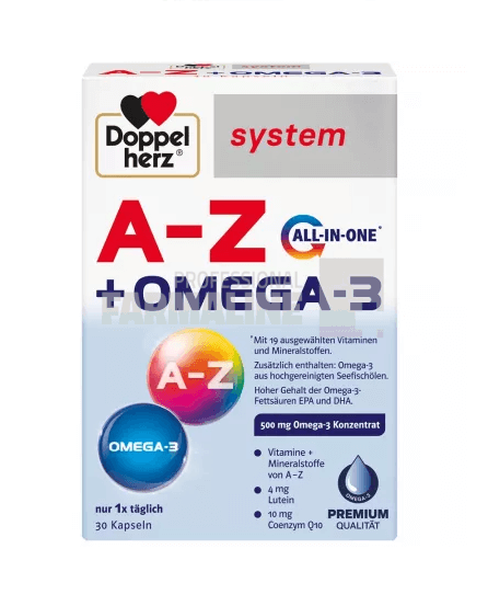 Doppelherz A-Z Omega 3 30 capsule