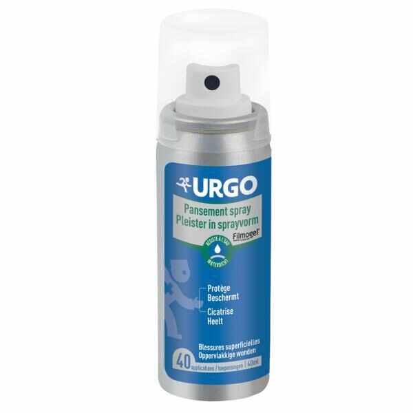 Pansament Filmogel Spray, Urgo, 40 ml 