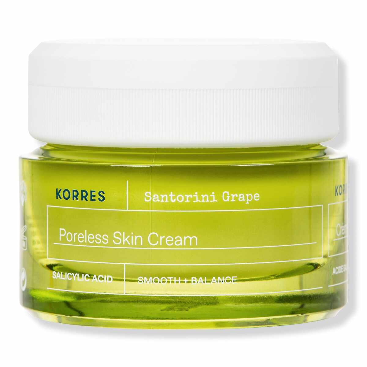 Crema pentru estomparea porilor Porless Skin Cream Santorini Grape, 40ml, Korres