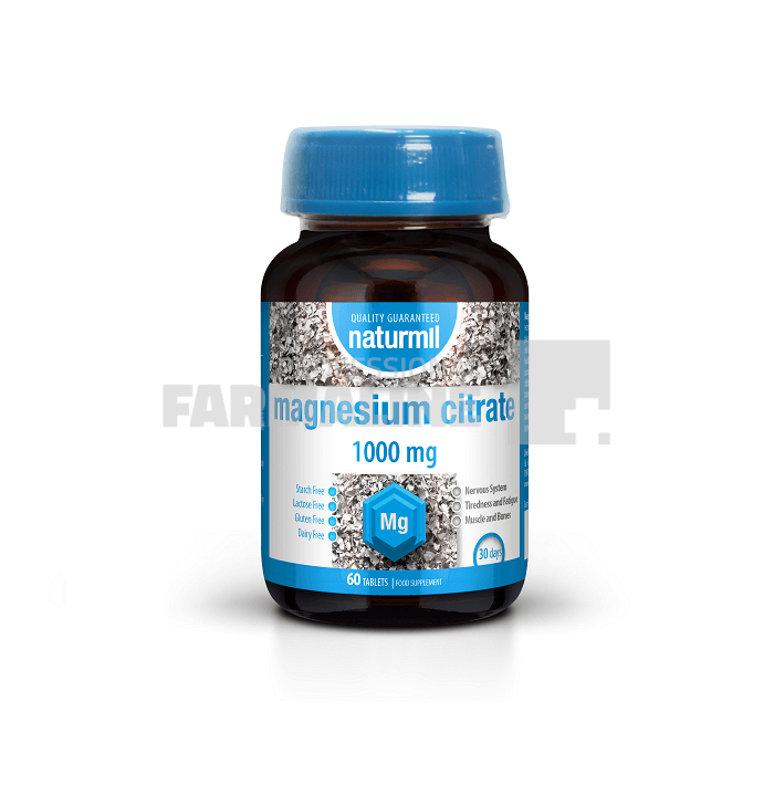 Magnesium Citrate 200 mg 60 comprimate