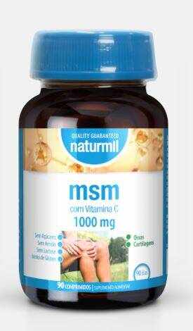 MSM 1000 mg, 90 comprimate - NATURMIL