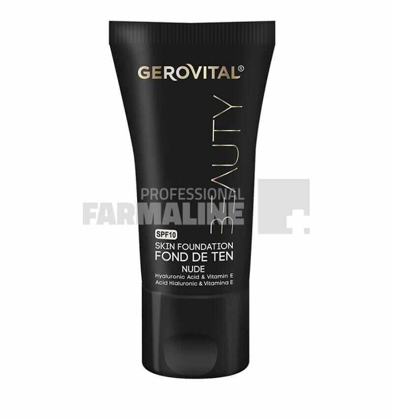 Gerovital Beauty Fond de ten Nude SPF10 30 ml