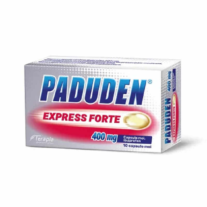 Paduden Express Forte 400 mg 10 capsule moi Terapia