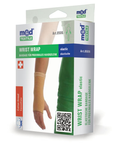 Bandaj elastic pentru incheietura mainii M, 1 bucata, MedTextile