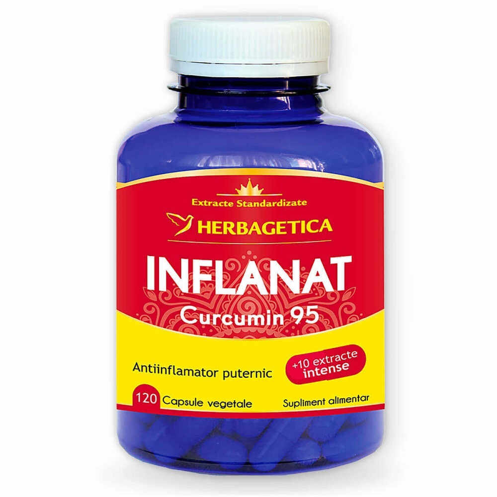 Herbagetica Inflanat Curcumin95 120 cps