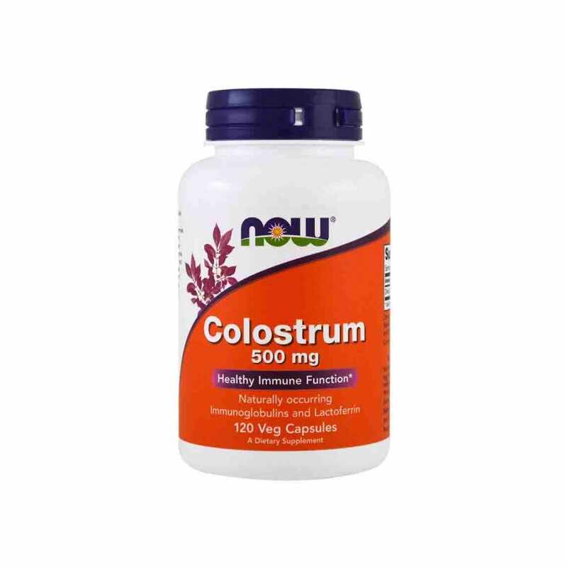 Now Foods Colostrum 500mg - 120 capsule