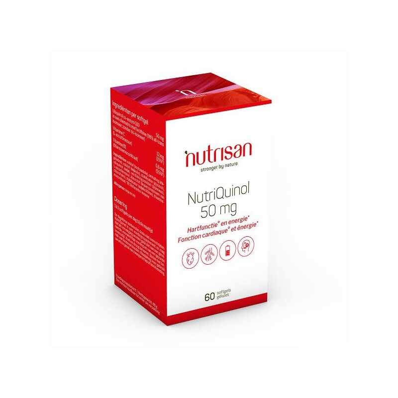 Nutrisan NutriQuinol (Coenzima Ubiquinol Q10) 50 mg 60 Capsule